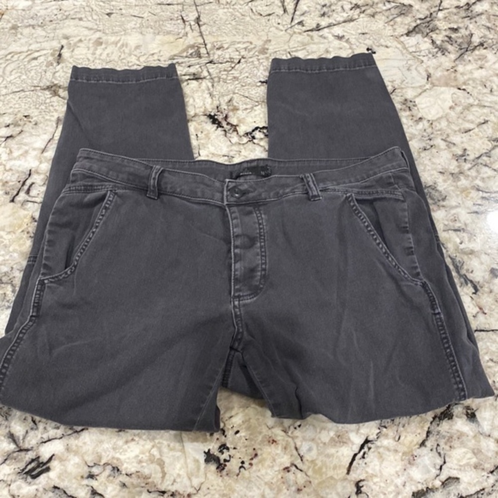 Prana Dark Grey Jeans- size‎ 10